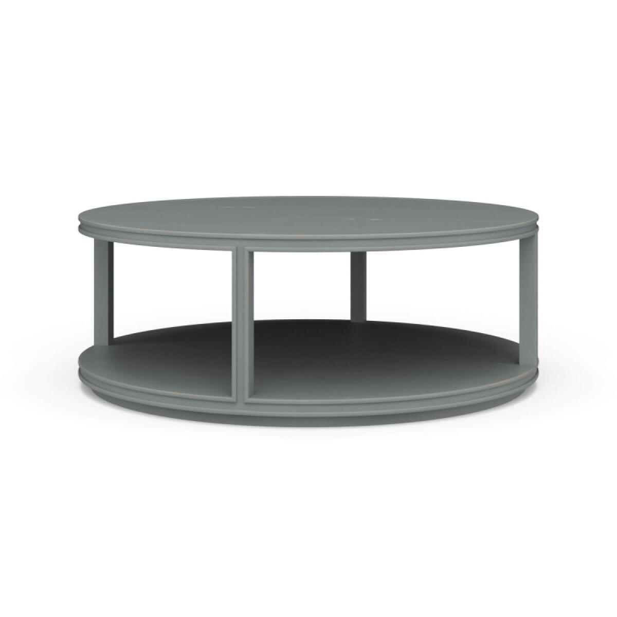 21f2be654d0e742a752c72b4130e674b Cohan Round Coffee Table W/ Wood Shelf - Image 1