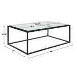 Bravura Coffee Table, Black - Image 8