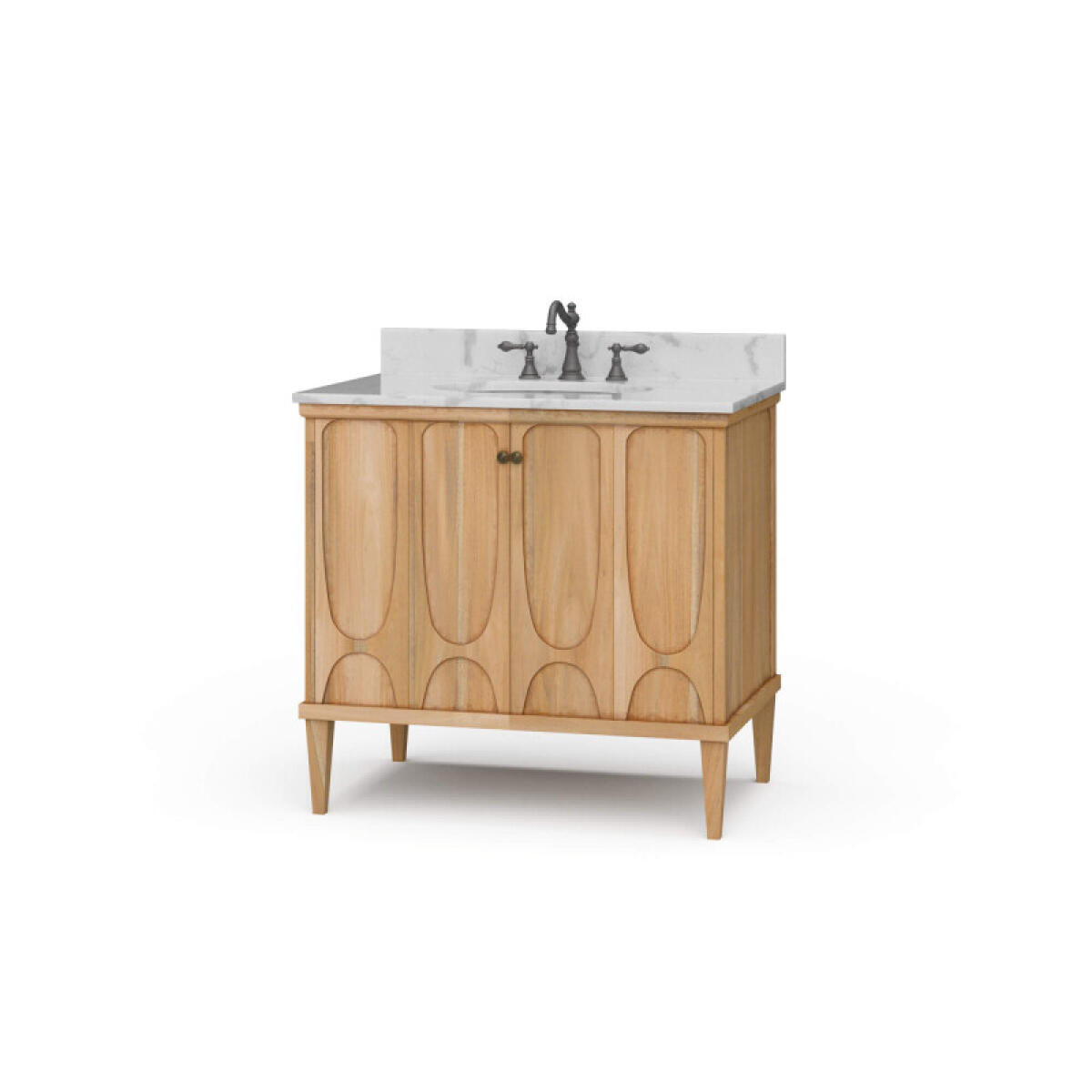 221ac86bd93e90ef5edc8a7f3ae6bec2 Eclipse Single Vanity W/ Sink & Marble Top - Image 1