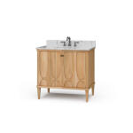 Eclipse Single Vanity W/ Sink & Marble Top
