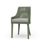 Savanah Rattan Dining Chair W/ Seat Cushion Chairs & Benches Bramble 28