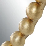 Serna Oval Mirror, Gold Mirrors Gold 15