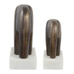 Timeless Tusk Sculptures, S/2 - Image 6