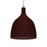 Hampton Rattan Pendant Large