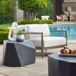 Parra Indoor-outdoor Side Table, Slate - Image 4
