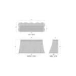 Newport Rattan Console Console Tables Bramble 27