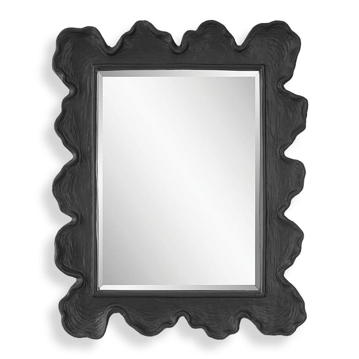 2318fdafbddc2f9ef6542c179c67d5dd Sea Coral Mirror, Black - Image 1