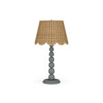 Cholet Table Lamp W/ Scalloped Shade