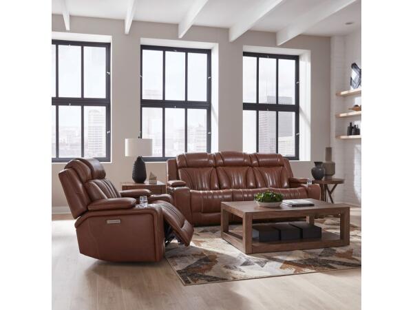 Caswell Sofa & Recliner Sofas Brown