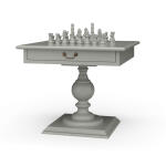Gloucester Chess Table W/ Drawer