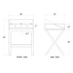 Conservatory Desk Desks Batavia Black 10