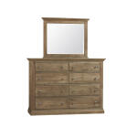 Carlisle LANDSCAPE MIRROR Bedroom Mirrors Brown 13