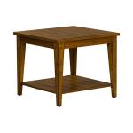 Lake House Square Lamp Table End tables Brown 16