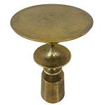 Flight Accent Table, Brass Chairside Tables Brass 17