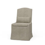 Sierra Slipcovered Dining Chair W/ Castors Chairs & Benches Arctic 26