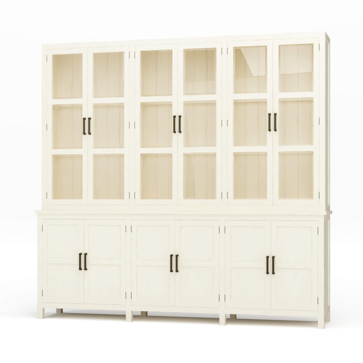 240500703e3f269d0ea49df569096488 Madrone 12 Door Display Cabinet W/ Glass Shelves - Image 1