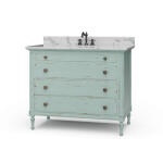 Carrington Single Vanity W/ Sink & Marble Top