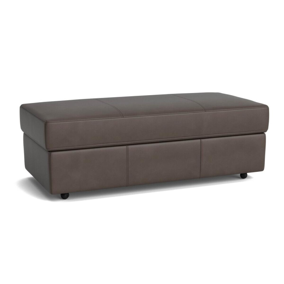 244d40bf2795517798fa9a24ceef5868 Ellery Leather Storage Ottoman - Image 1