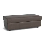 Ellery Leather Storage Ottoman