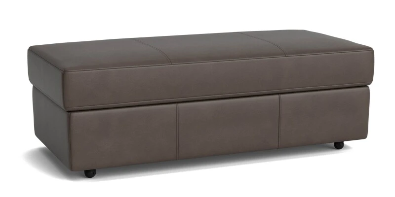 244d40bf2795517798fa9a24ceef5868 Ellery Leather Storage Ottoman - Image 1