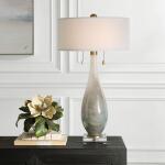 Cardoni Table Lamp, Smoke Lighting Gray 15