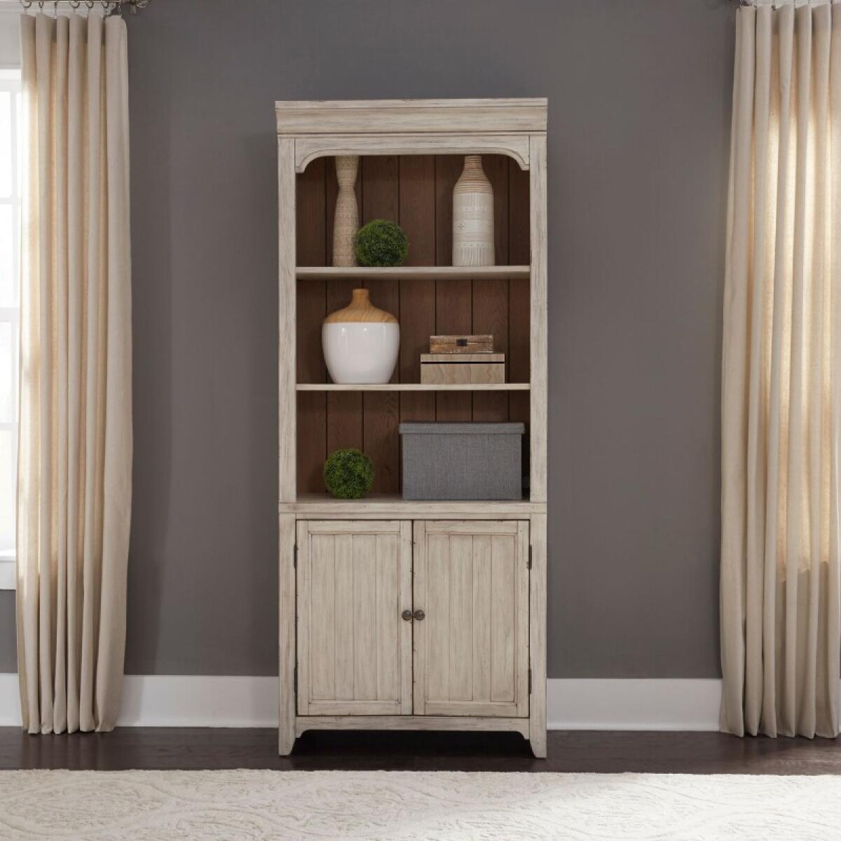 2461487be0131b9558394fdae1181949 Farmhouse Reimagined Bookcase - Image 1