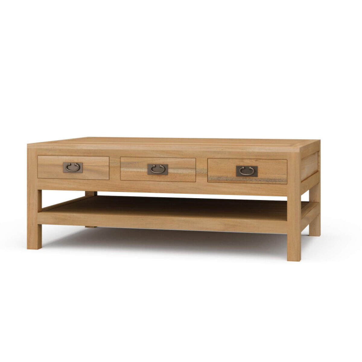 2468f3a2835b7fcf9b4f83d36881f377 Kagu 6 Drawer Coffee Table W/ Shelf - Image 1