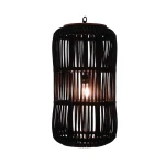 Oceana Rattan Pendant Large Lighting Bramble 14