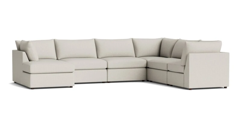 2477bb096c2e1af2a73fd097c4c522ed Beckham Modular U-Shaped Sectional - Image 1