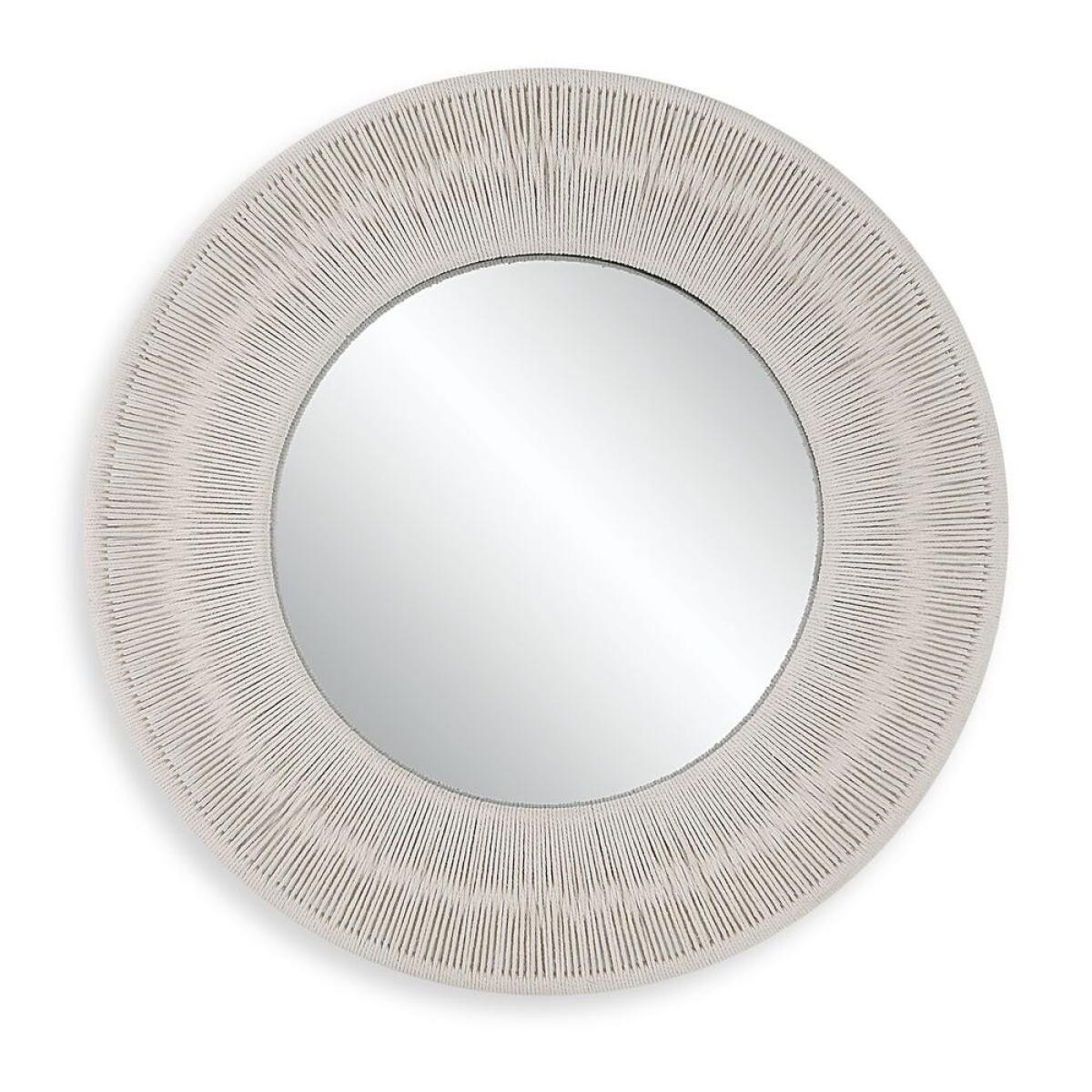 Sailor’s Knot Small Round Mirror, White Mirrors Mirrors 2 Sailor’s Knot Small Round Mirror, White Mirrors Mirrors 2