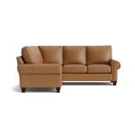 True Custom™ True CustomÂ® Leather Large Panel Arm L-Shaped Sectional - Image 3