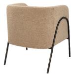 Jacobsen Accent Chair, Latte Shearling Chairs Chairs 16