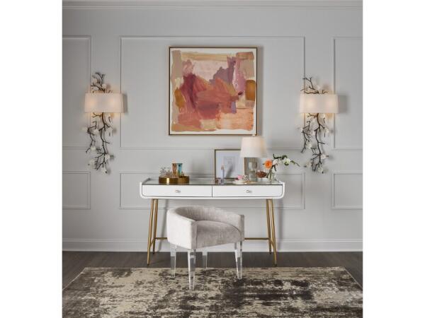 Love. Joy. Bliss.-Miranda Kerr Home Love Joy Bliss Vanity Chair