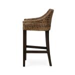 Savanah Rattan Barstool W/ Seat Cushion - Image 7