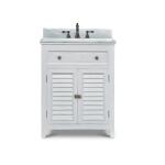 Shutter Vanity W/ Sink & Marble Top - Image 4