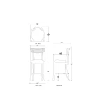 Beatrice Counter Stool - Image 7