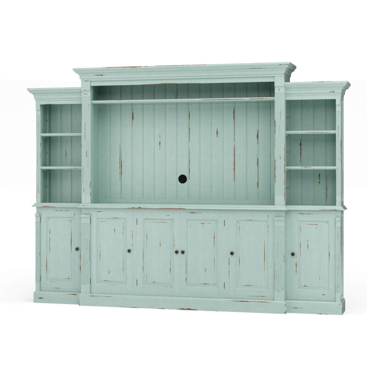 25070b8d66649fc50e27a5349e7b08b0 French Hens Media Cabinet - Image 1