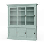 Hudson 88'' Bookcase W/ 3 Sliding Doors - Image 3