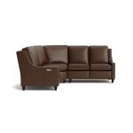 Magnificent Motion Leather Slope Arm Reclining Sectional - Image 3