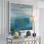 Cancun Teal Framed Print - Image 4