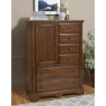 Heritage Door Chest – 6 Drwr/1 Door Chests Amish Cherry 9