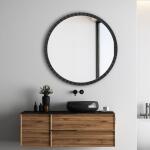 Dandridge Round Mirror, Black - Image 4