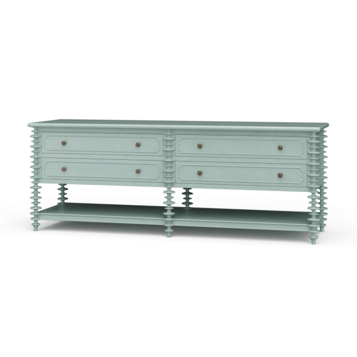 258446f2782a84bdb4cb4a94db9dfcc7 Milano Sideboard W/ 4 Drawers - Image 1