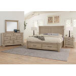 Cool Rustic Mansion Bed with footboard storage Beds Beds 11