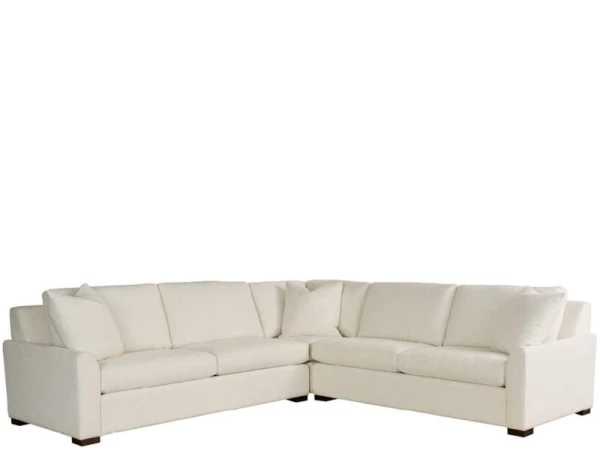Anna 3 pc Sectional Sectionals Cream 6