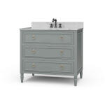 Cholet Single Vanity W/ Sink & Marble Top
