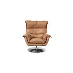 Dunn Leather Swivel Arm Chair Chairs Bassett Furniture 22