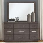 Cascade Falls Dresser & Mirror Dressers Brown 15