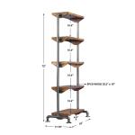 Rhordyn Etagere Entertainment Stands Brown 19