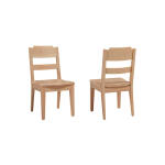 Crafted Cherry Dining by Ben & Erin Napier LADDERBACK SIDE CHAIR Chairs & Benches Bleached 8
